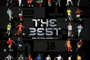 Premios The Best FIFA con Lionel Messi y Julián Álvarez