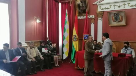 Acto de reconocimiento a trabajadores municipales jubilados