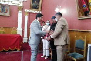 Gestión Municipal Oruro con el alcalde Adhemar Wilcarani y nuevos secretarios