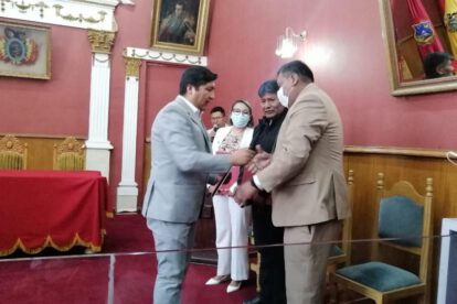 Gestión Municipal Oruro con el alcalde Adhemar Wilcarani y nuevos secretarios