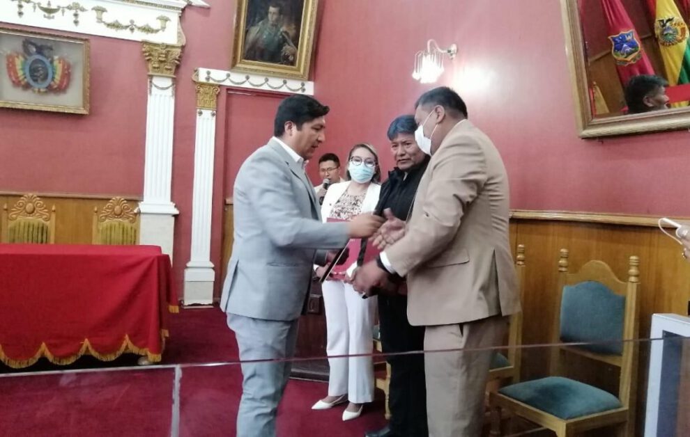 Gestión Municipal Oruro con el alcalde Adhemar Wilcarani y nuevos secretarios