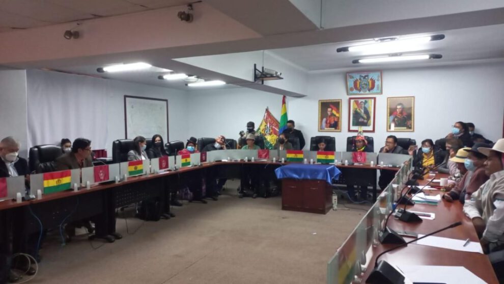 División del MAS en Oruro