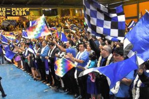 División del MAS en Cochabamba durante el ampliado departamental