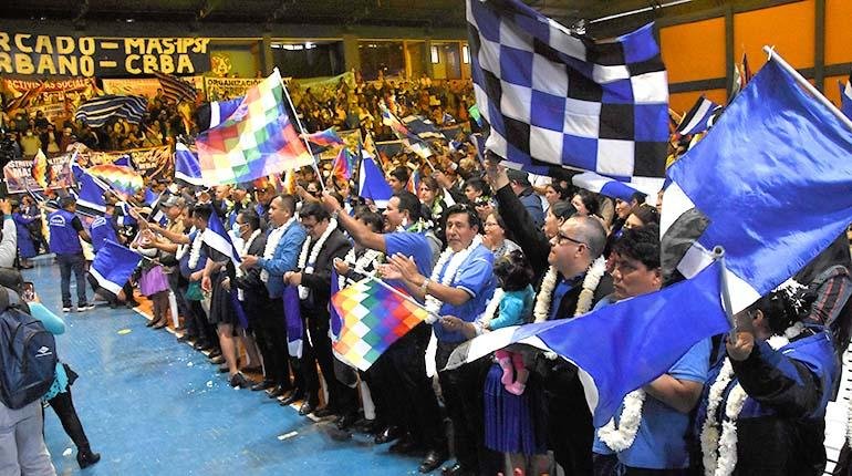 División del MAS en Cochabamba durante el ampliado departamental