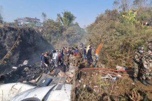 Accidente aéreo en Nepal dejando al menos 68 fallecidos