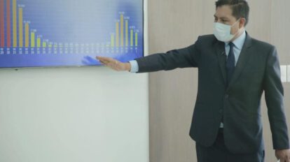 Disminución de contagios de Covid-19 en Bolivia
