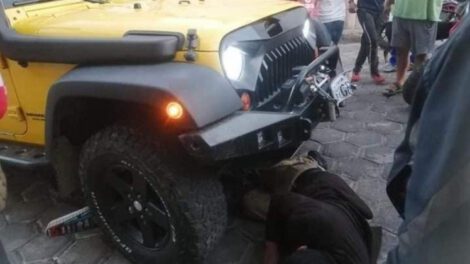Accidente de tránsito protagonizado por el diputado Jorge Yucra