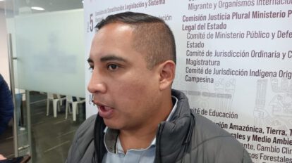 CIDH en Bolivia durante el cabildo nacional