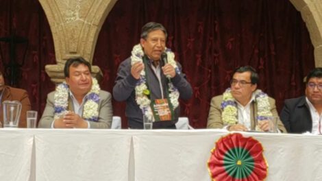 David Choquehuanca, vicepresidente de Bolivia, habla sobre el proceso de cambio
