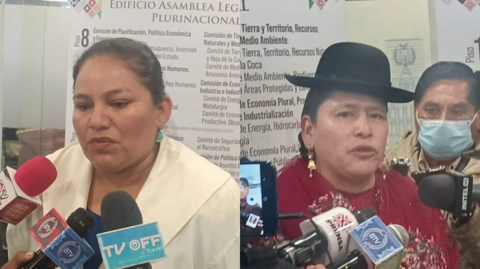 Amenazas de expulsión MAS por Deisy Choque y Virginia Velasco