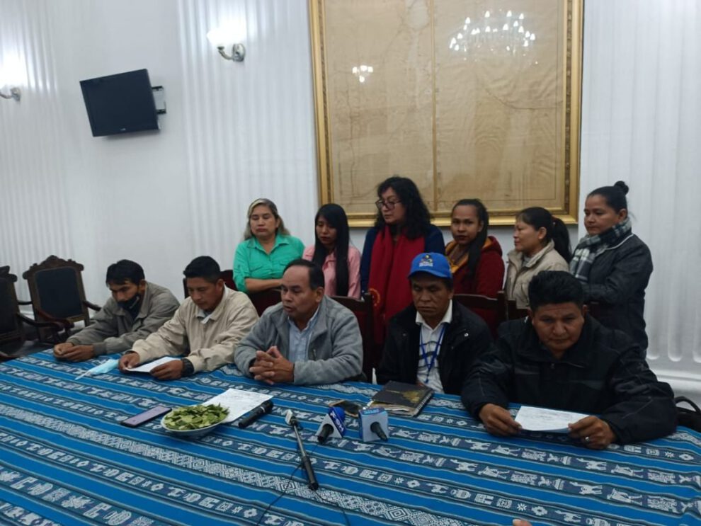 Pacto de Unidad de Riberalta responsabiliza a Evo por la división del MAS