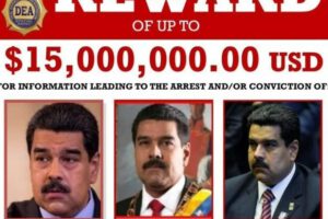 Recompensa por captura de Maduro