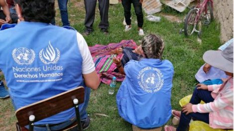 Misión de la ONU para DD.HH. en Bolivia