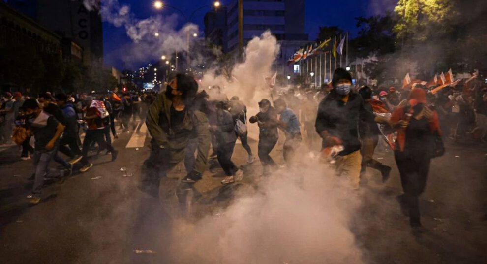 Protestas en Perú con saldo de muertos