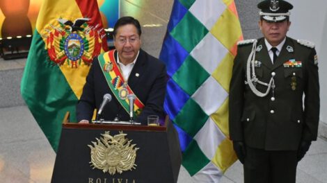 Estado Plurinacional como referente mundial según Luis Arce