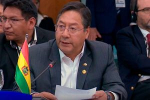 Luis Arce en la Celac expresa preocupación por gobiernos de izquierda