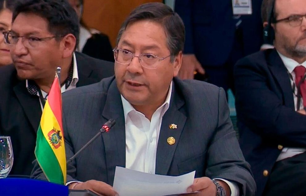 Luis Arce en la Celac expresa preocupación por gobiernos de izquierda