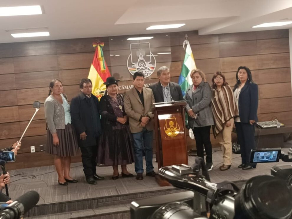 Recolección de firmas para reforma judicial por Luis Adolfo Flores
