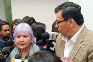 Crisis política en Perú expresada por Gloria Flórez Schneider