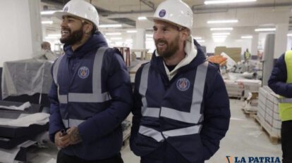 Neymar y Messi en nuevo campus del PSG