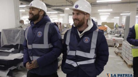 Neymar y Messi en nuevo campus del PSG