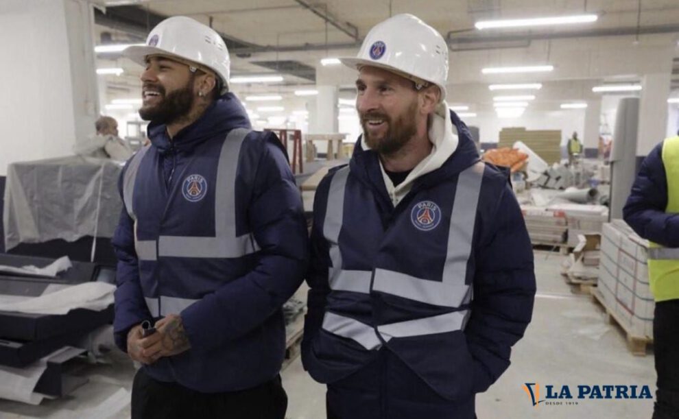 Neymar y Messi en nuevo campus del PSG