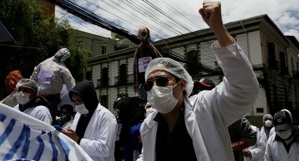 Movilización de los médicos por la falta de atención del Ministerio de Salud