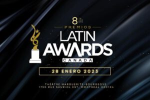 Arte promocional del Latin Awards Canadá 2023