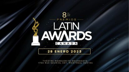 Arte promocional del Latin Awards Canadá 2023