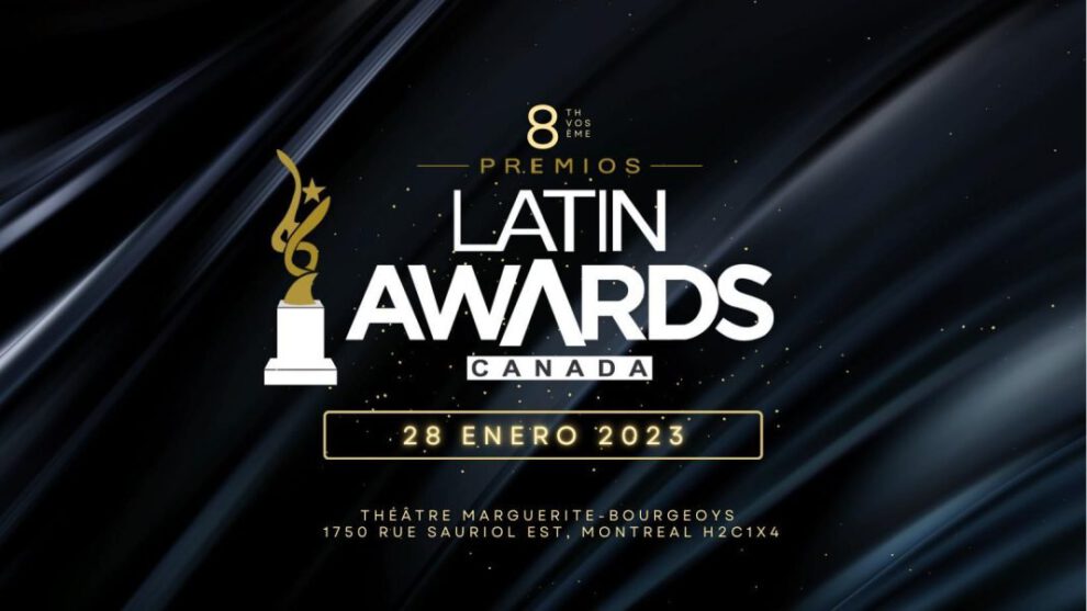 Arte promocional del Latin Awards Canadá 2023