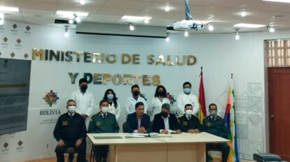 Movilización contra el dengue en Santa Cruz