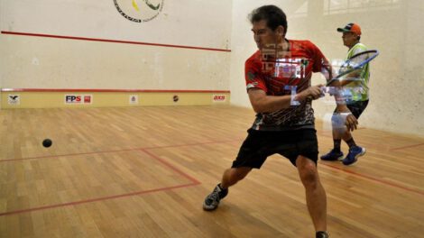 Campeonato Nacional de Squash con Gabriel Tórrez como campeón