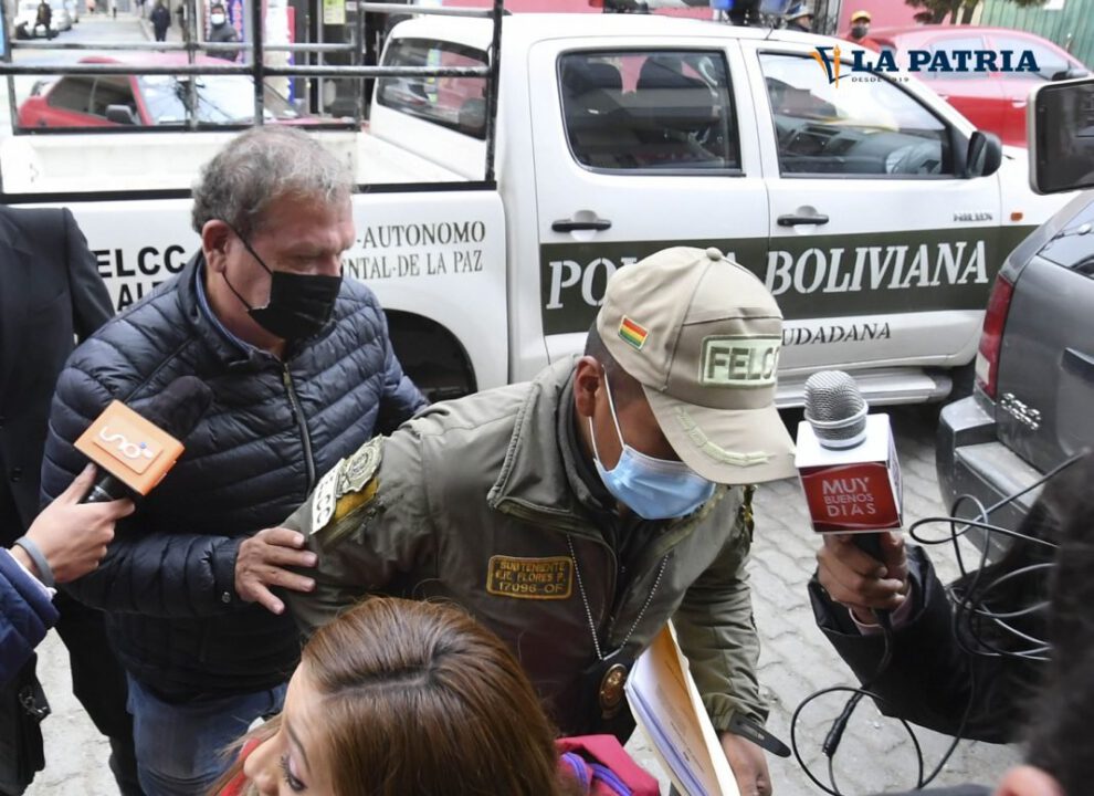 David Paniagua fue enviado a la cárcel de San Pedro de La Paz