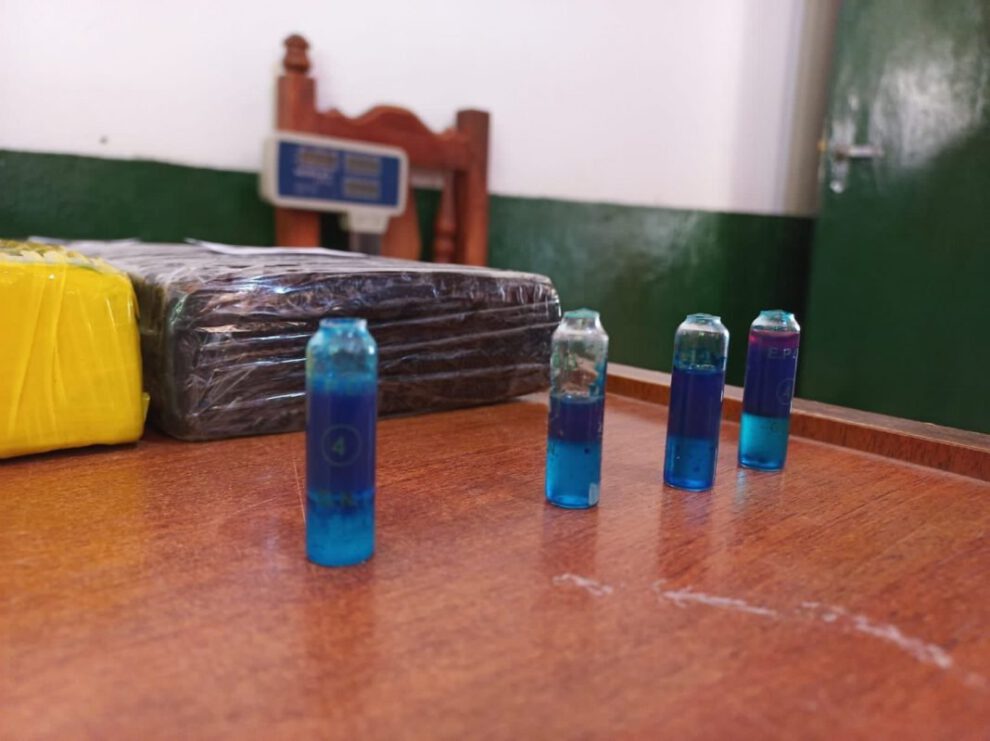 Boliviano detenido en Argentina por droga