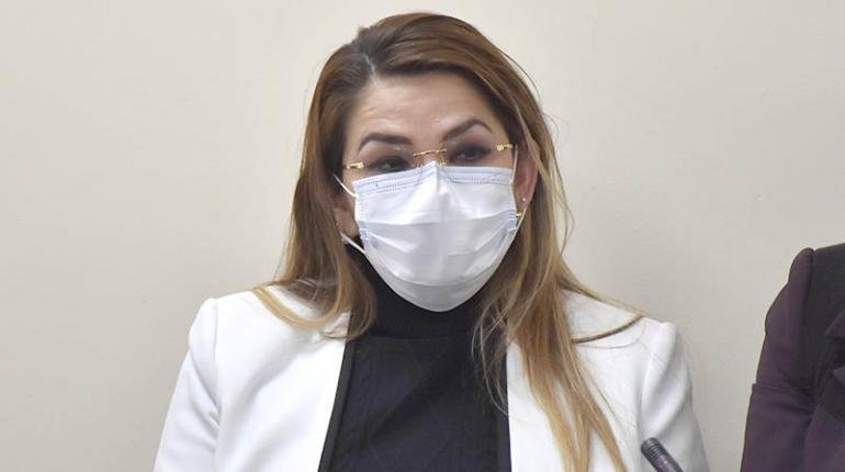Jeanine Añez en su audiencia sobre el caso Golpe de Estado II