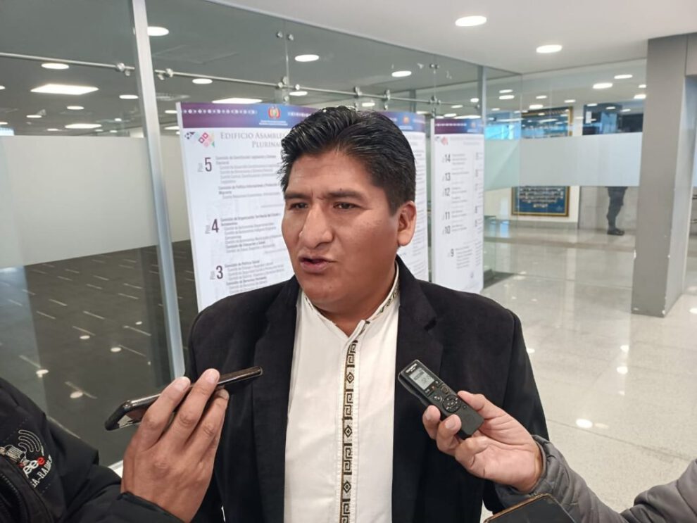 Evo Morales revocatorio en declaraciones de Andrés Flores
