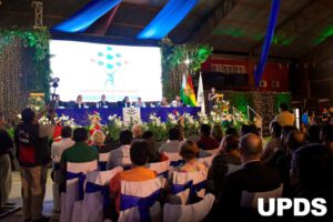 Inauguración de la Universidad Privada Domingo Savio en Cobija