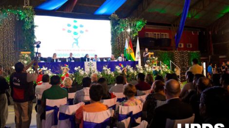 Inauguración de la Universidad Privada Domingo Savio en Cobija
