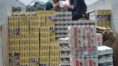 Comiso de bebidas alcohólicas en Oruro