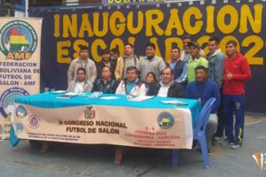 Congreso nacional del fútbol de salón en Oruro