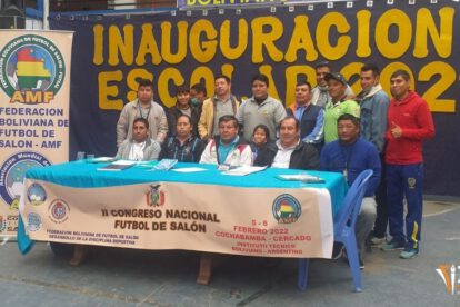 Congreso nacional del fútbol de salón en Oruro