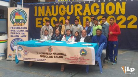 Congreso nacional del fútbol de salón en Oruro