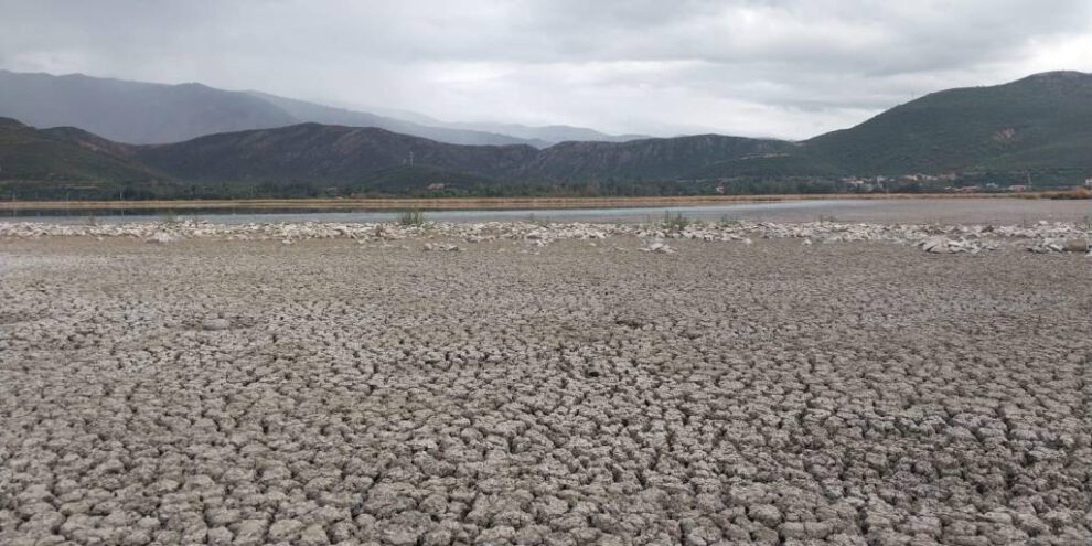 Laguna Alalay se seca ante falta de lluvias