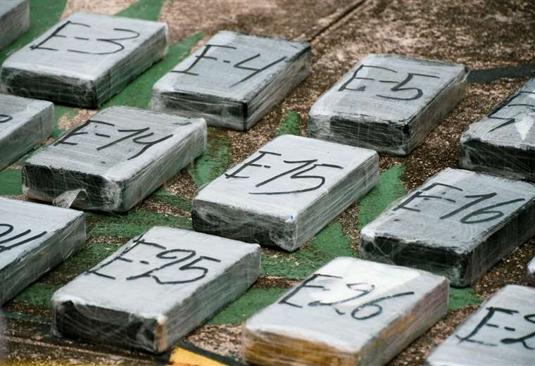 Incautación de droga en Villa Tunari