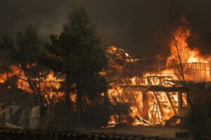 Incendios en Chile afectan a la población de Santa Juana