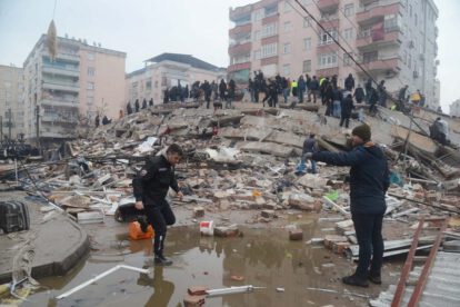 Sismo en Turquía y Siria causando cientos de muertos y miles de heridos
