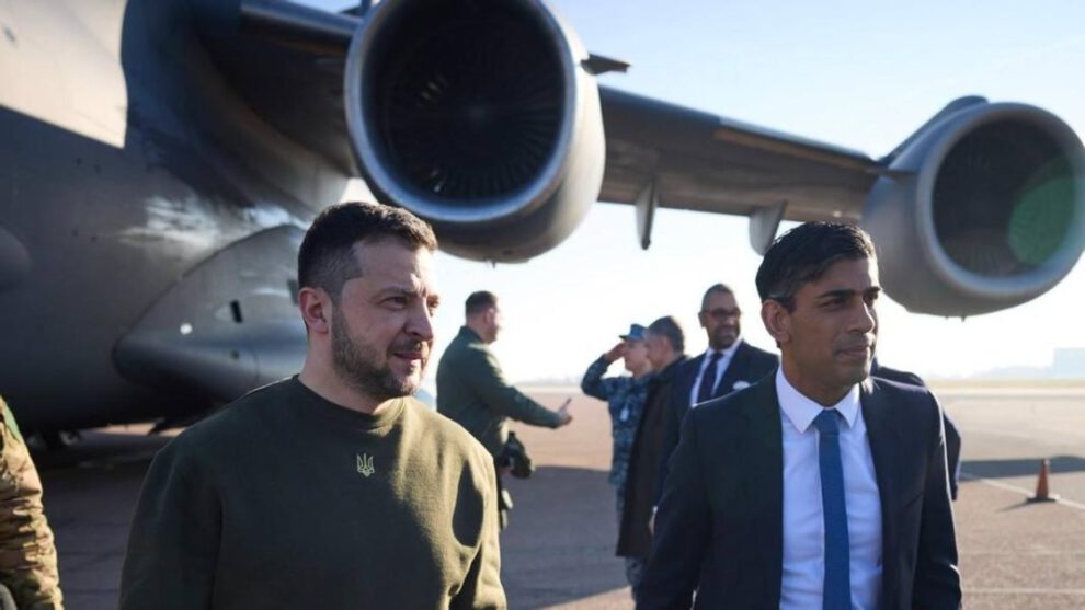 Asistencia bélica a Ucrania por parte de británicos