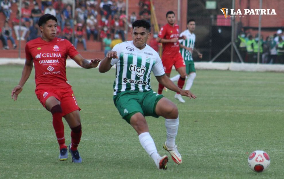 Guabirá y Oriente Petrolero en el partido de Copa Sudamericana
