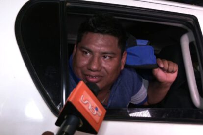 Reynaldo Ezequiel aprehendido por conducir en estado de ebriedad