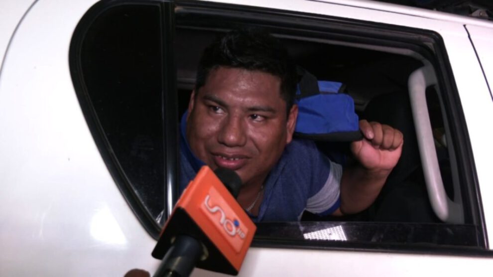 Reynaldo Ezequiel aprehendido por conducir en estado de ebriedad